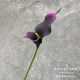 
EVA double-headed calla lily and calla lily wedding hall decoration model room floral flower arrangement photography props holding bouquet