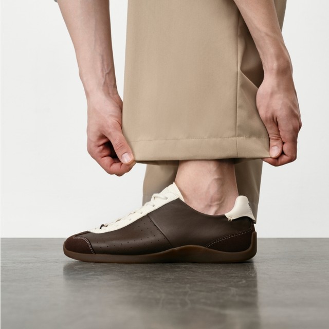 Zuxia Industrial FOOT INDUSTRY ballerina training shoes thin sole casual and comfortable brown retro versatile