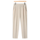 Mom pants 2025 new spring and summer elastic waist casual pants middle-aged and elderly women's summer loose thin straight trousers