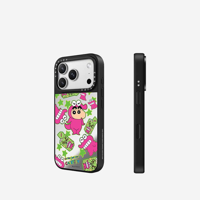 
Crayon Shin-chan x CASETiFY joint series Mr. Crocodile Mountain suitable for iPhone17ProMax/17Pro/16ProMax/16Pro mirror phone case