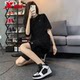 Xtep Sports Set for Women 2025 Summer Ice Silk Quick Dry Clothes Casual Large Size Women's Running Fitness Sportswear Women