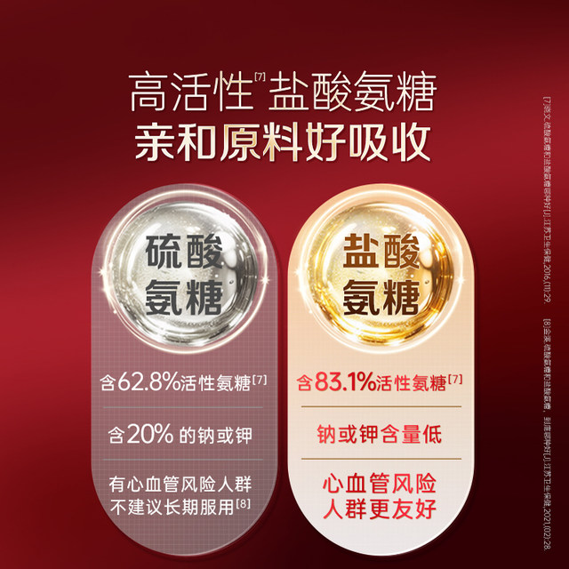 Harbin Yaogai Zhonggai Glucosamine Chondroitin Calcium Tablets for middle-aged and elderly people to supplement calcium to protect joints and Antang official flagship store genuine