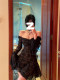 Niche flap sleeve square collar fashionable high-end exquisite romantic small person ins high-end large-size dress for women