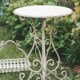 Monet Garden outdoor old iron round table flower stand courtyard balcony gardening retro table small flower table