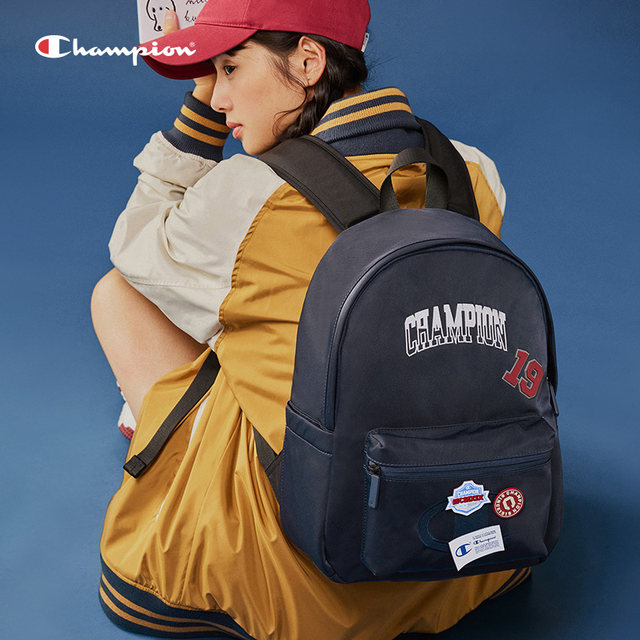 Champion champion backpack women's summer new canvas bag backpack schoolbag men