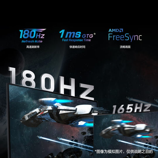 Samsung 27-inch 2K HD 180Hz e-sports monitor IPS computer game LCD screen S27DG502EC