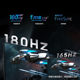 Samsung 27-inch 2K HD 180Hz e-sports monitor IPS computer game LCD screen S27DG502EC
