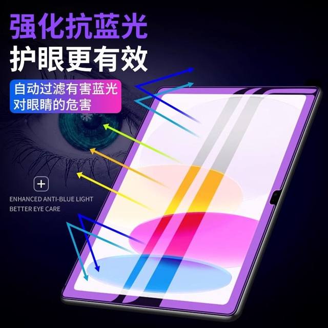 Applicable to iPad 11th generation tempered film Apple flat ipad 2025 eleventh generation full screen high-definition ipad A16 anti-blue light 11-inch eye protection anti-fall explosion anti-fingerprint protective film
