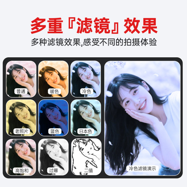 
Songdian DC103W camera student digital high-definition travel entry-level flip selfie camera vlog special replacement ccd