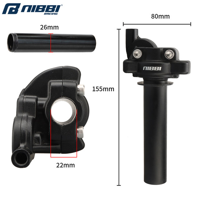 NIBBI pwk competitive refueling seat handlebar off-road motorcycle large twist oil accessories throttle line acceleration base