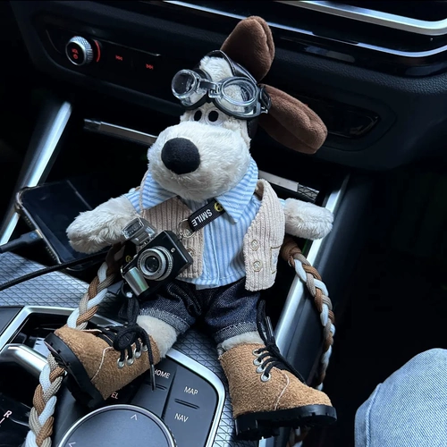 Мультяшная кукла, мобильный телефон, плюшевая сумка через плечо, дорожная версия