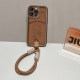 Della Kitty is suitable for iPhone16 mobile phone case Apple 15promax protective set Huawei PURA70 width vivox100 Xiaomi 14 anti -drop OPPO red rice k70 Honor 20 coffee color