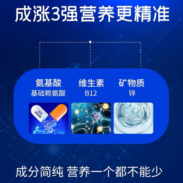 Tiancheng Lysine Growth Capsules, imported from the United States, supplement calcium for children, adults, students and teenagers 60 capsules