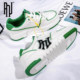 pnj official flagship store genuine men and women couples retro casual sneakers low-cut thick soles heightening senior NY shoes