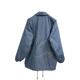 A.A. SPECTRUM Spectrum national trend men's fashionable casual loose versatile lapel thickened mid-length jacket