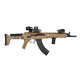 PMC's new SAG-MK3 all-aluminum AK all-gold finished electric toy model
