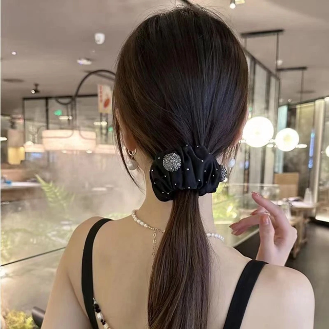 Gypsophila balls hair artifact hairpin headdress 2024 new high-end hair clip hair accessories for women