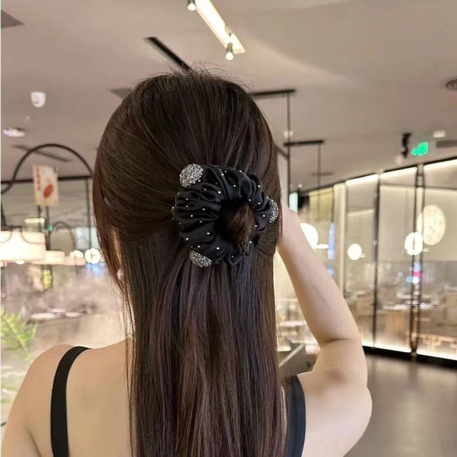 Gypsophila balls hair artifact hairpin headdress 2024 new high-end hair clip hair accessories for women