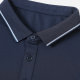 Breathable and comfortable silk cotton ball ground mesh classic POLO neck short-sleeved T-shirt for men MZT08005
