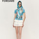 
FORDARE/Fu Die 25 spring and summer sports pleated cake skirt for women