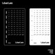LiberLive Guide Stickers Chord Stickers (for LiberLive C1 Stringless Guitar)