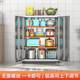 Stainless steel kitchen cupboard side cabinet restaurant storage cabinet cabinet cabinet storage cabinet household pot storage cabinet storage cabinet low cabinet