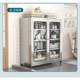 Stainless steel kitchen cupboard side cabinet restaurant storage cabinet cabinet cabinet storage cabinet household pot storage cabinet storage cabinet low cabinet