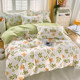 Class A bedding twill four-piece set thickened quilt cover quilt sheet 2025 new student dormitory three-piece set 4