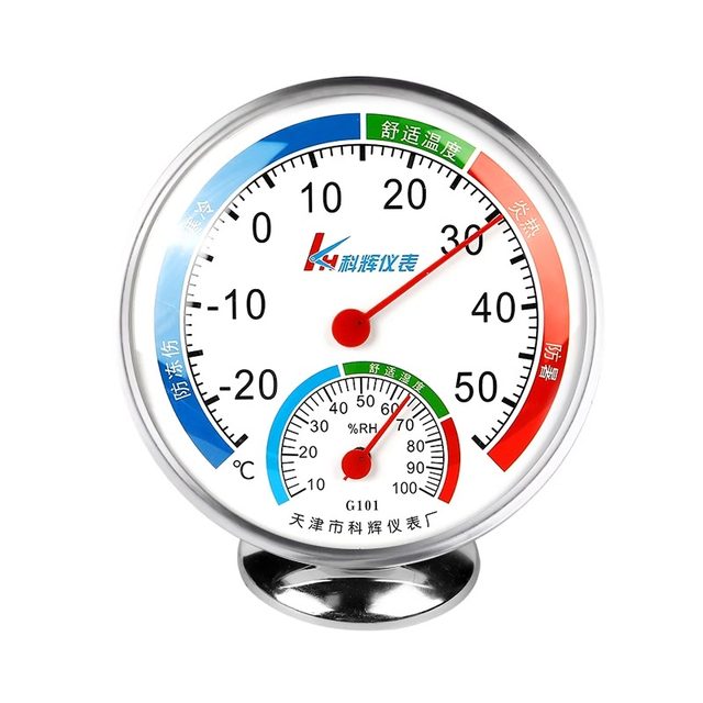 Thermohygrometer high-precision industrial thermometer hygrometer indoor pharmacy psychrometer household greenhouse dedicated room temperature