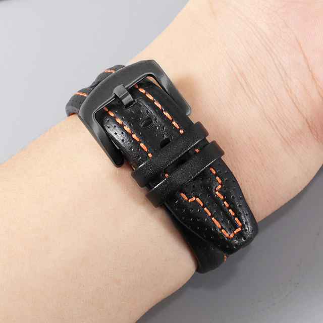 China Wholesale Leather Watch Strap SNP015P1_K0041505 main image 0