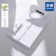 Romon white professional shirt for women in summer thin formal business women's work clothes blue shirt small collar long sleeves
