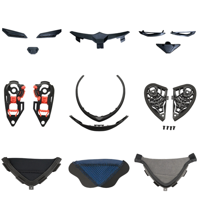 
AGV helmet accessories K1K3SV chin strap K3SV top lining cheek pad K5/K3SV/K1S lens base