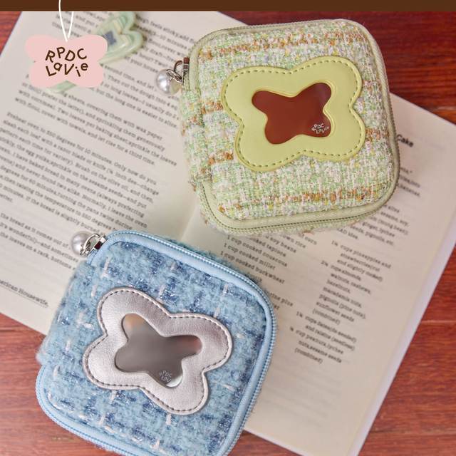 RPDCLaVie butterfly cake portable jewelry bag jewelry storage jewelry box