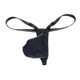 Transparent sexy underwear for men, mesh breathable, men's silky and removable low waist sexy large bag T-trousers