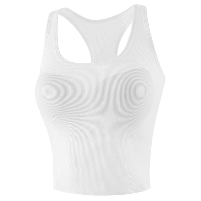 Women's underwear gathered small breasts without steel rings I-shaped beautiful back straps without marks in summer wear thin sports vest bra
