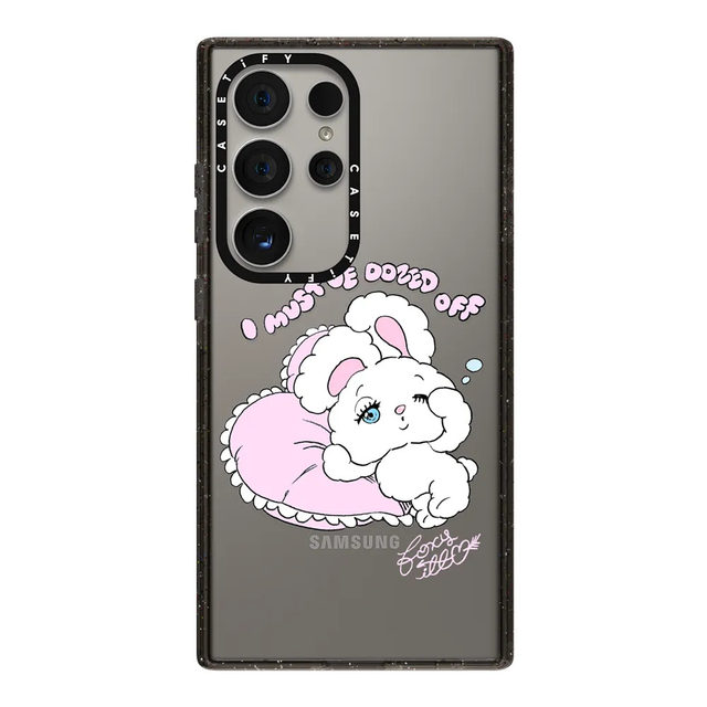 CASETiFY cute rabbit when waking up for Samsung Galaxy S23/S24 Ultra ...