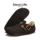 Devo Life cork shoes winter plus velvet wool casual women's shoes autumn and winter cotton shoes warm fur shoes 96008