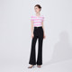 Navigare Italian small sailing ship black slim slim casual pants women's summer thin fashion bell pants