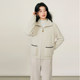 Basic House/Baijiahao lazy style lapel zipper sweater spring women's popular raglan sleeve cardigan jacket
