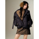 Basic House/Baijiahao winter new sweet style loose and slim texture warm short down jacket