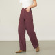 Basic House/Baijiahao American retro straight work pants for women's spring new solid color loose jeans

