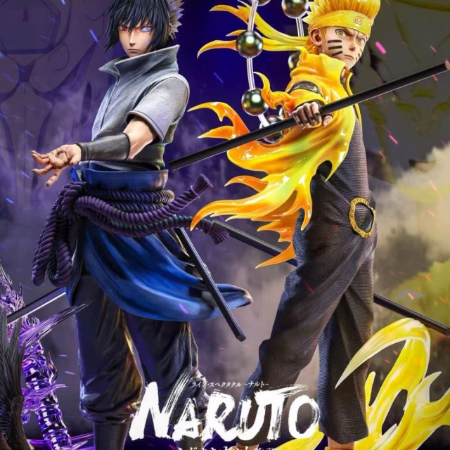 Ninja GK New Three Ninja Resonance Uchiha Sasuke Phrase Model Ornament