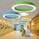 
Kindergarten cloud chandelier colorful corridor children mother and baby room sun star moon shape chandelier ceiling light
