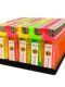 Special price classic open flame lighter purchase price transparent inflatable plastic explosion-proof factory direct sales disposable lighter