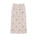 Floral high waist slim autumn and winter white rose sweet temperament fish F tail skirt women autumn and winter versatile long skirt
