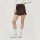 AOT sports and casual A-line short skirt for women | lightweight, soft, high elastic, moisture-absorbing and breathable | slim waist-hugging design