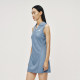AOT Knitted Lapel Women's Sleeveless Dress丨Modify Body丨Small V-neck丨Quick-drying Anti-wrinkle and Antibacterial
