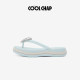 COOLCHAP Summer New Love Wave Thick Sole Flip-Flops Women's Seaside Beach Sandals