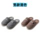 
Winter cotton slippers 2 pairs of cotton slippers indoor home couple men's and women's shoes warm cotton slippers