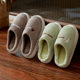 
Winter cotton slippers 2 pairs of cotton slippers indoor home couple men's and women's shoes warm cotton slippers
